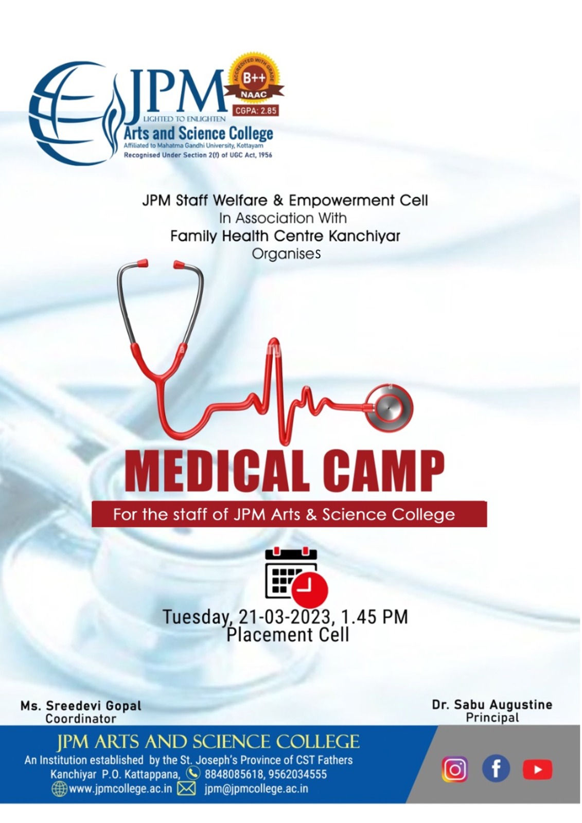 Medical Camp for Staff